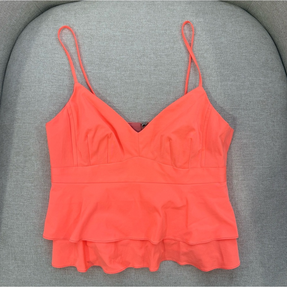 Nanette Lepore Guilty Pleasure Crop Top in Coral